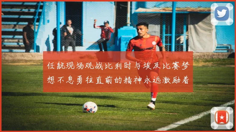 任航现场观战比利时与埃及比赛梦想不息勇往直前的精神永远激励着我们